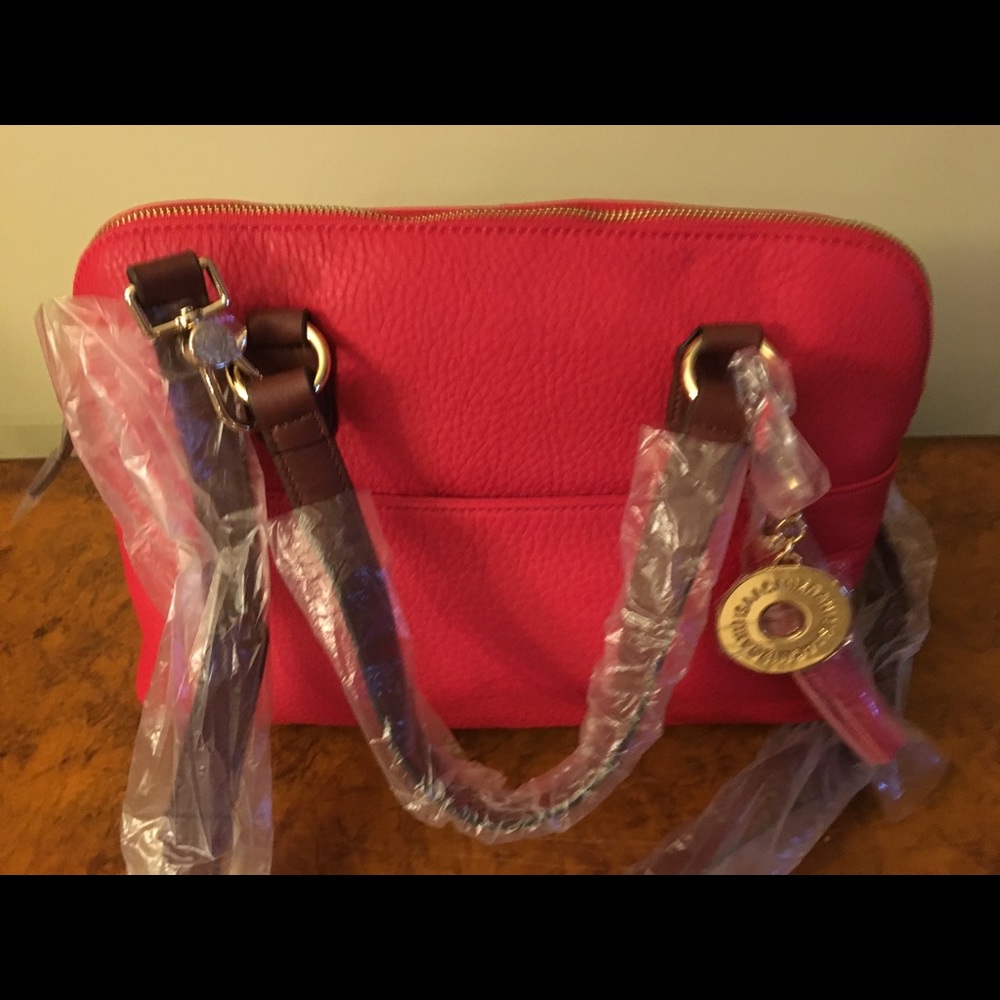 Issac Mizrahi Bridge Hampton Satchel Bag, NWOT